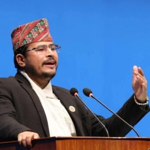 ज्ञानेन्द्र शाहीले गरे उम्मेदवारी दर्ता