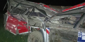 बैतडी जन्तीबस दुर्घटनामा १३ जनाको मृत्यु