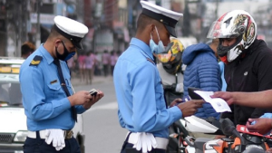 २४ घण्टामा ट्राफिक प्रहरीले गर्यो १ हजार १७३ जनालाई कारबाही