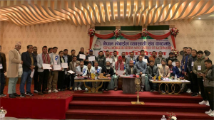 नेपाल मोबाइल ब्यवसायी संघ काठमाडौंमा नयाँ नेतृत्व