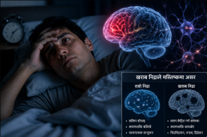 किन खराब निद्राले केही मानिसको मस्तिष्कलाई बढी असर गर्छ ?