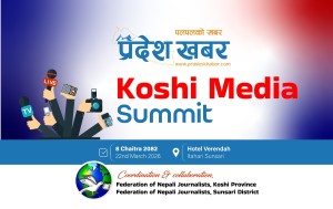 इटहरीमा प्रदेशस्तरीय मिडिया समिट हुँदै