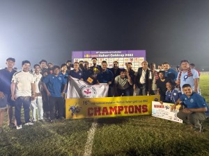 इटहरी गोल्डकपको उपाधि गछिया युवा समाजलाई