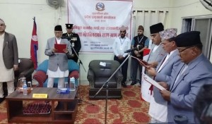 सुदूरपश्चिममा मन्त्रीपरिषद् पुनर्गठन, कांग्रेसका तीन मन्त्री र दुई राज्यमन्त्रीले लिए शपथ