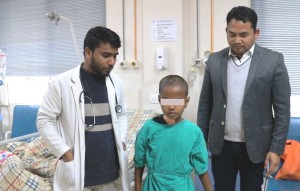१० वर्षीया बालिकाको ब्रेन ट्यूमरको सफल शल्यक्रिया