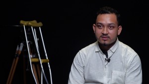 राजेश पोर्तेल : बैशाखी टेकेर न्यायको बाटो हिडेका एक जेनजी