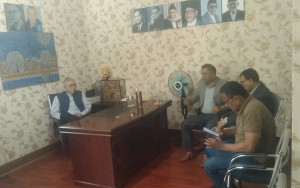 शेखर र गगनको भेटले कांग्रेस तरंगित