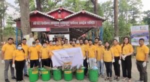 पृथ्वी दिवसमा सिद्धार्थ बैंकद्धारा सरसफाइ र चित्रकला प्रतियोगिता 