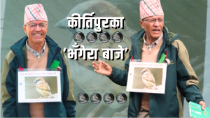 कीर्तिपुरका ‘भँगेरा बाजे’ : जो घर घरमा भँगेराको वासस्थान निर्माणमा सक्रिय छन्