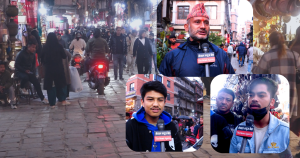 अंग्रेजी नयाँ वर्ष : काठमाडौंका भित्रि बजारमा व्यापार न्यून, चहलपहल उच्च