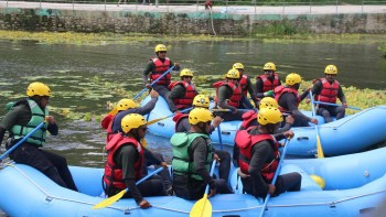 ललितपुरमा नदीजन्य विपद् व्यवस्थापनको तालिम, चारवटा डुंगा तयारी अवस्थामा