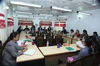 महिला तथा सामाजिक मामिला समितिको बैठकमा ऐन कार्यान्वयनबारे छलफल 