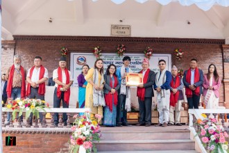 एसईईमा उत्कृष्ट अंक ल्याउने ८६ विद्यार्थीलाई ललितपुर महानगरको सम्मानसहित पुरस्कार 