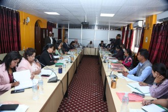 कृषि समितिको बैठकमा भूमि सम्बन्धी विधेयकमाथि छलफल