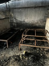 बिर्तामोडको बडी ग्यारेजमा आगलागी, तीन लाखको क्षति