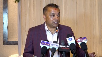 पाँच वर्षभित्र नेपाललाई डिजिटल प्रविधिमा लैजाने गगन थापाको प्रतिबद्धता