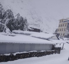 उत्तरी हिल्सालगायत उच्च भूभागमा हिमपात 