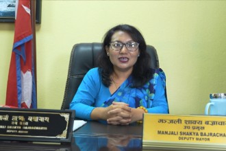 रञ्जना लिपिमा टेबल नेमप्लेट अभियानमा ललितपुर महानगर (भिडियो) 
