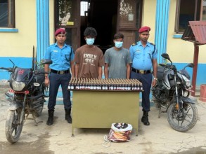 लागू औषधसहित दुई युवक पक्राउ
