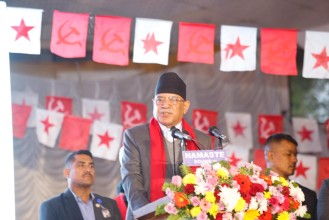 देशमा देखिएका चुनौतीहरुको सामना गर्न नयाँ शक्ति निर्माण भएको हो  : प्रचण्ड