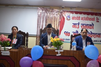 खाँडादेवी गाउँपालिकाले ल्यायो झण्डैँ ६६ करोडको बजेट, उत्पादनमुखी र दिगो विकासमा प्रतिबद्धता