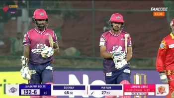 एनपीएल–२ : जनकपुरले दियो लुम्बिनीलाई १३३ रनको लक्ष्य