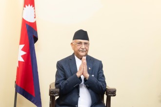 नेपाली महिला टोलीलाई प्रधानमन्त्रीले दिए जितको शुभकामना