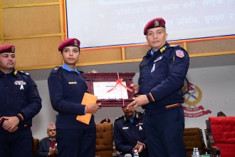 हिंसाविरुद्धको आवाज बनेकी रागनी यादव देशकै उत्कृष्ट प्रहरी घोषित