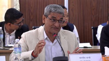 जोखिम न्यूनीकरणका लागि पूर्वसूचना प्रणालीलाई दुरुस्त गरेको छ : गृहमन्त्री 