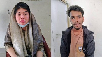 भारत छिर्न खोज्दा विदेशी महिला र नेपाली युवक सीमा क्षेत्रमा पक्राउ