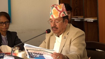 निर्वाचनका लागि सरकारले शान्ति सुरक्षा र स्रोतसाधनको सुनिश्चितता गर्नुपर्छ : आयुक्त