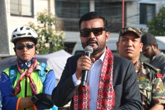 अहिले साइकल यात्राको महत्व झनै बढ्दै गएको छ : मन्त्री यादव  