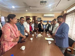 एमआरपी सम्बन्धी निर्देशनविरुद्ध व्यवसायी, मन्त्रीलाई बुझाए ज्ञापन