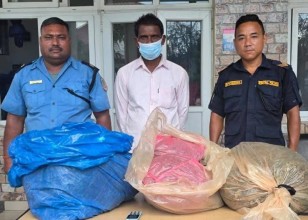 २२ किलो लागू औषध सहित एक जना पक्राउ 