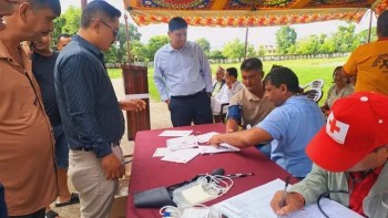 युवा संघको देशव्यापी रक्तदान महाअभियान, मकवानपुरमा ३५२ ले गरे रक्तदान