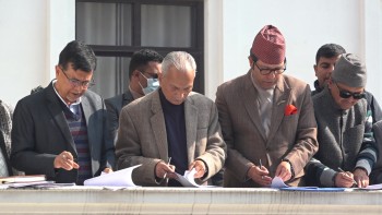 प्रधानमन्त्रीसँग बुढीगण्डकी जलविद्युत परियोजना प्रभावित क्षेत्रका जनप्रतिनिधिहरुको भेट 