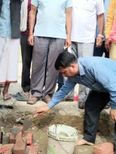 २५ लाख रुपैयाँको लागतमा फुटबल ग्राउण्डको स्तरोन्नति गरिँदै