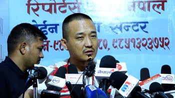 सुदन गुरुङको धम्कीपूर्ण व्यवहारप्रति किसान श्रेष्ठको आपत्ति