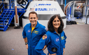 सुनिता विलियम्स तेस्रो अन्तरिक्ष यात्रामा जाँदै