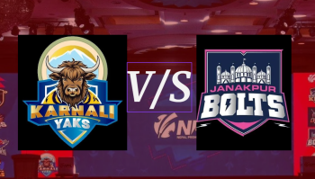 एनपीएल : लिग चरणको अन्तिम खेलमा आज कर्णाली याक्स र जनकपुर बोल्ट्सबीच प्रतिस्पर्धा हुँदै