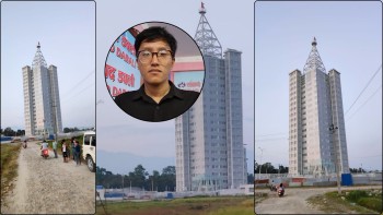 ‘प्रधानमन्त्री ओलीकै संलग्नतामा दमक भ्यू टावरमा संगठित भ्रष्टाचार ?’ 