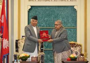 राष्ट्रपतिबाट चुनावको मितिमा दाँयाबाँया नहुने गरी सम्पूर्ण ध्यान केन्द्रित गर्न सरकारलाई सुझाव 