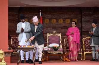 जनताद्वारा अभिव्यक्त राष्ट्र निर्माणको दायित्व पूरा गर्न राष्ट्रपतिको आह्वान  