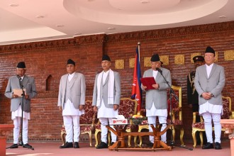 प्रतिनिधि सभाका ज्येष्ठ सदस्य केसीले लिए शपथ