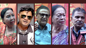 दशैँको रौनकमा विपत्तिको छायाँ, कलाकारको मनमा संवेदना