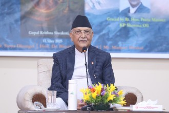 हिमालहरु जोगाउनु पृथ्वी, महासागर र स्वयं मानवता जोगाउनु हो : प्रधानमन्त्री