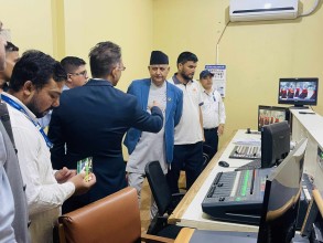 मुख्यमन्त्री आचार्यद्वारा एनटिभी कोहलपुरको निरीक्षण