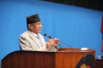 मल र सिंचाई बिना धानको बीउ सुक्न थाले, अझै सरकार जिम्मेवार छैन: प्रचण्ड