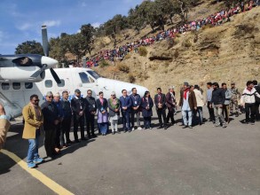 कर्णालीको हवाई सास्ती : करोडौँका विमानस्थल घाँसे मैदान