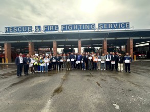 त्रिभुवन अन्तर्राष्ट्रिय विमानस्थलमा पहिलो सार्वजनिक ‘एइडी’ स्थापना